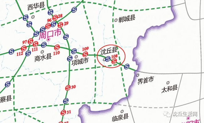 沈丘最新道路规划图,未来交通蓝图展望与规划解析